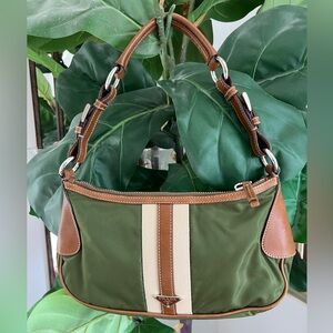 Vintage Prada shoulder bag.